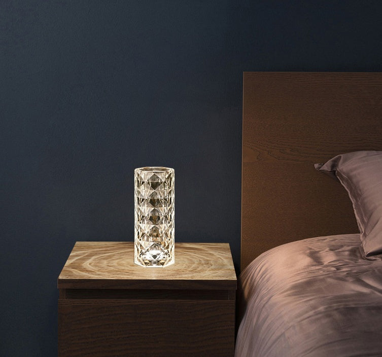 Nordic Crystal Lamp USB Table Lamp