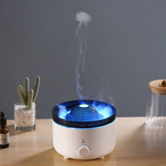 Simulated Flame Volcano Humidifier