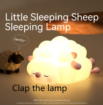 Silicone Night Lights Sheep Cartoon