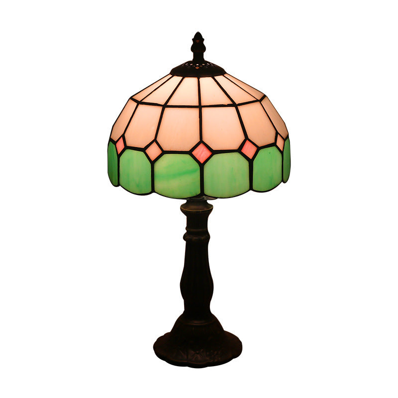 Retro Bar Yellow Glass Lamp