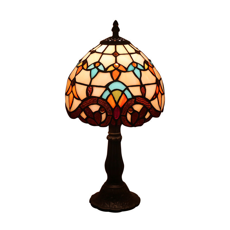 Retro Bar Yellow Glass Lamp