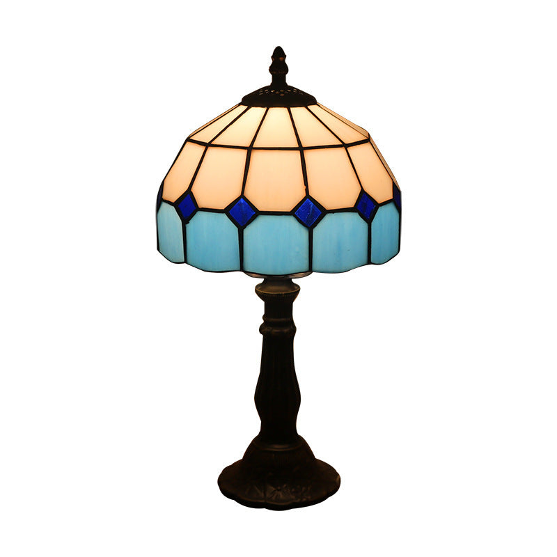Retro Bar Yellow Glass Lamp