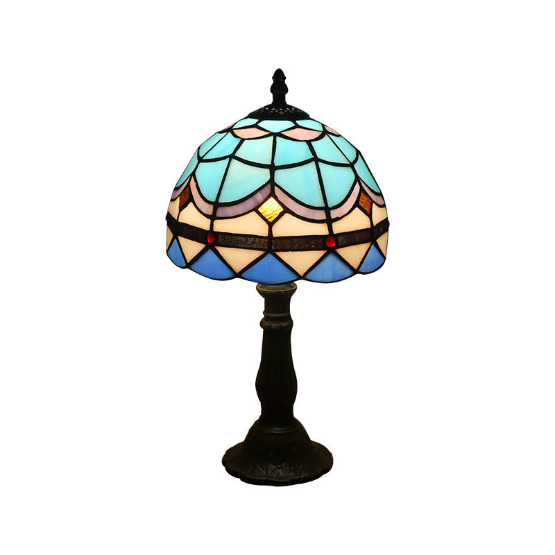 Retro Bar Yellow Glass Lamp