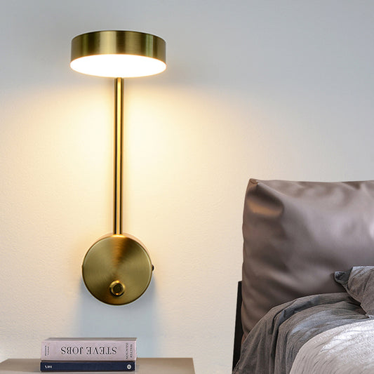 Bedside Wall Lamp Rotary Key Switch