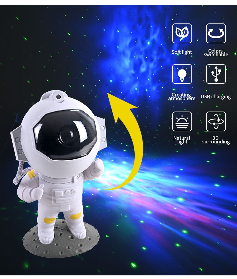 Galaxy Star Projector Starry Sky Light Astronaut