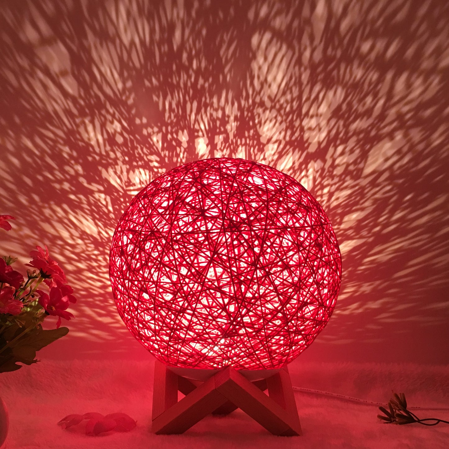 Amazon Hot Selling Creative Linen Table Lamp