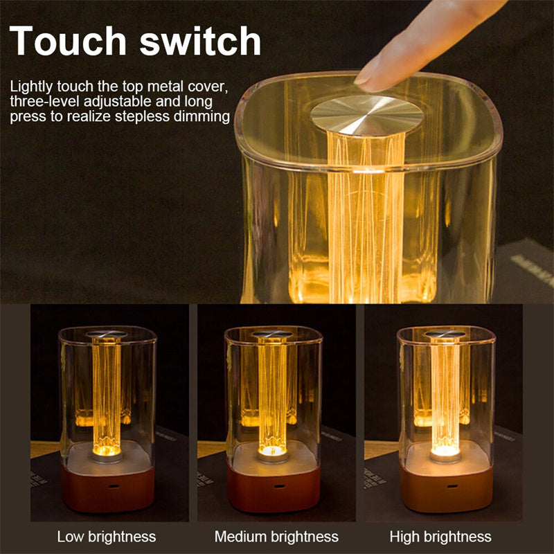 Touch Atmosphere Light USB Charging Lamp