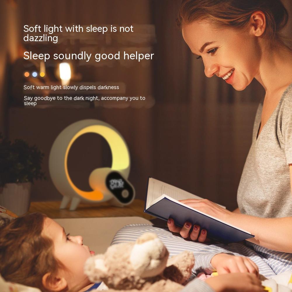 Analog Sunrise Digital Display Alarm Clock