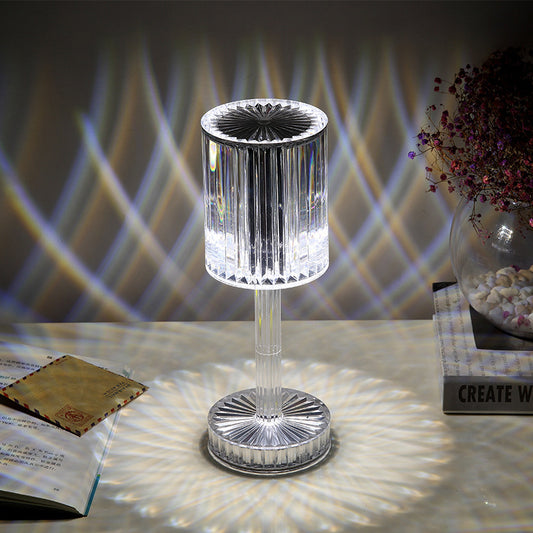 Crystal Table Lamp Home Decor