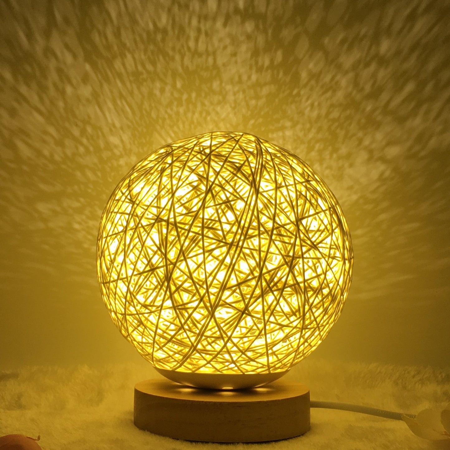 Amazon Hot Selling Creative Linen Table Lamp
