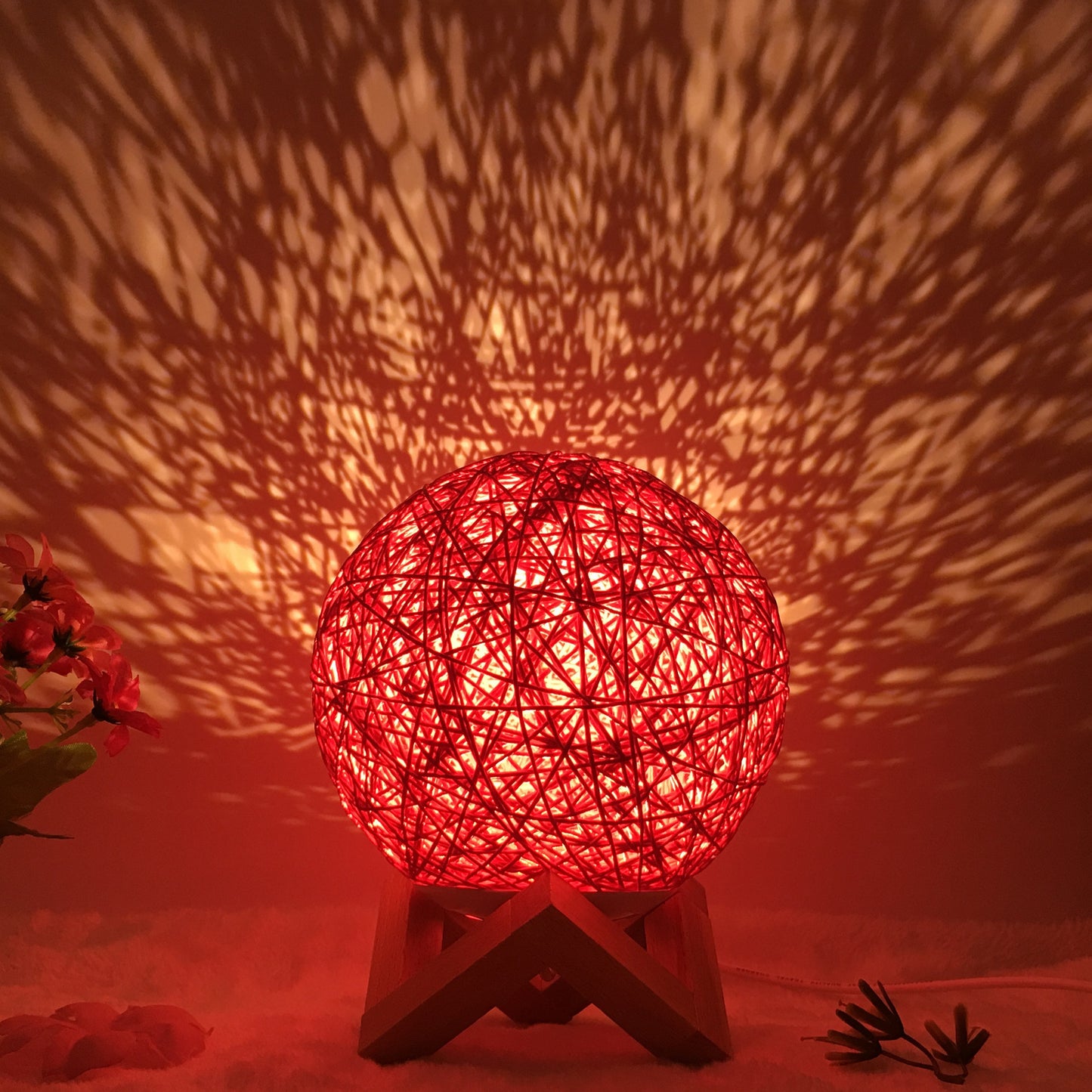 Amazon Hot Selling Creative Linen Table Lamp