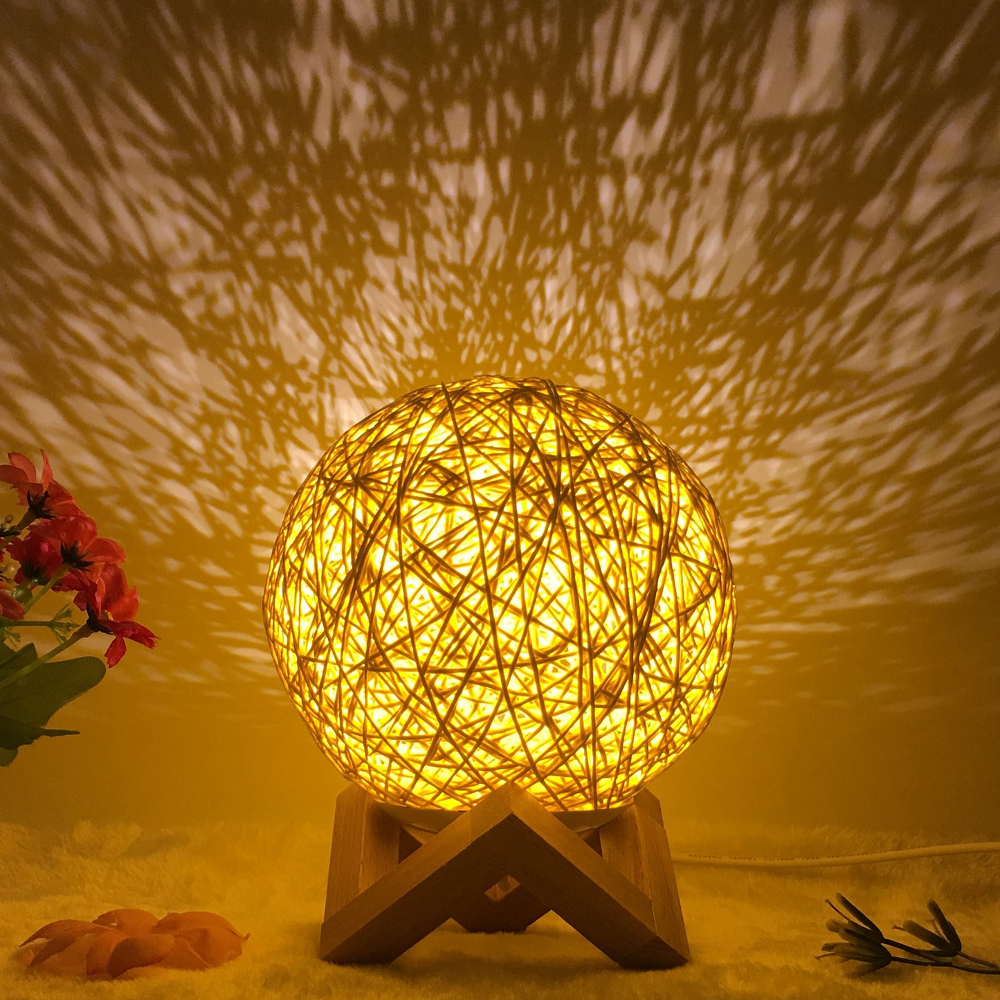 Amazon Hot Selling Creative Linen Table Lamp