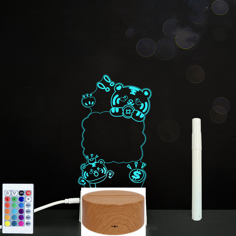 3D Acrylic Board Handwriting Message Board