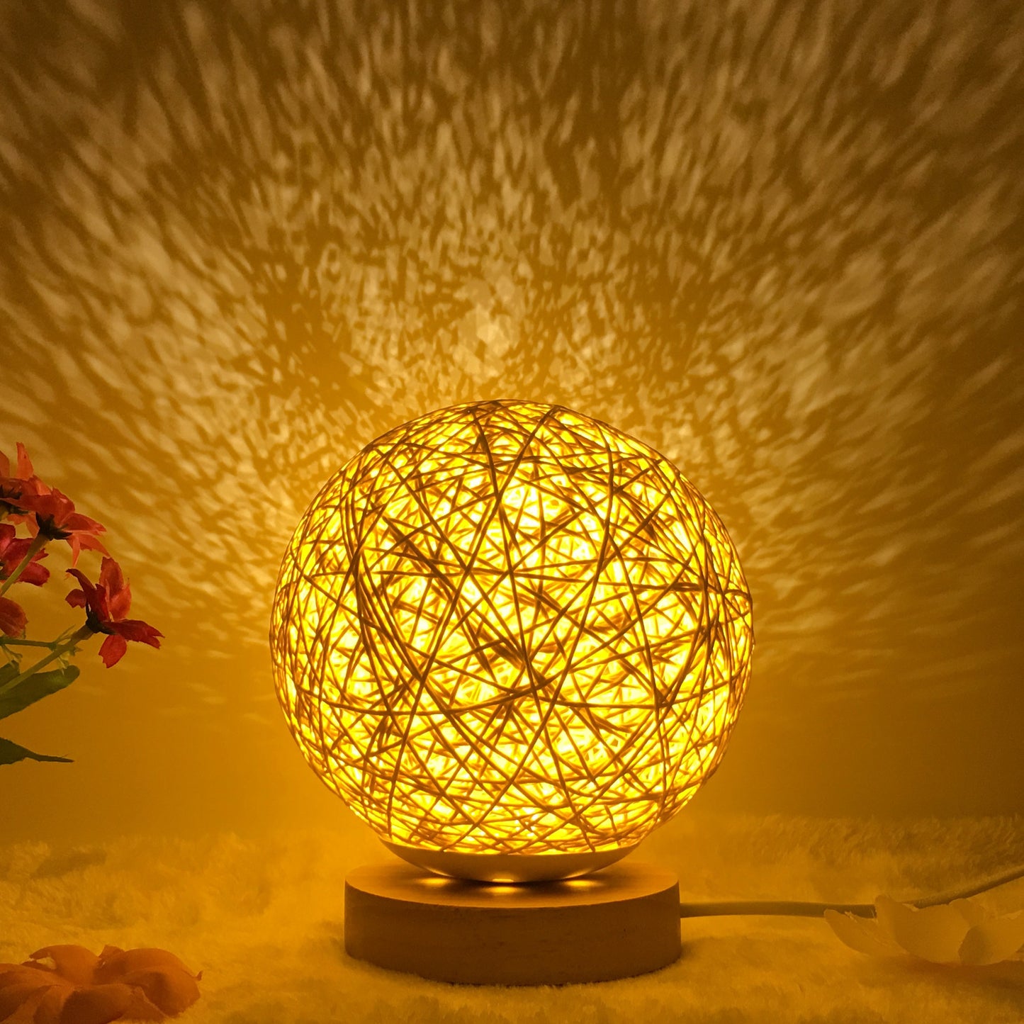 Amazon Hot Selling Creative Linen Table Lamp