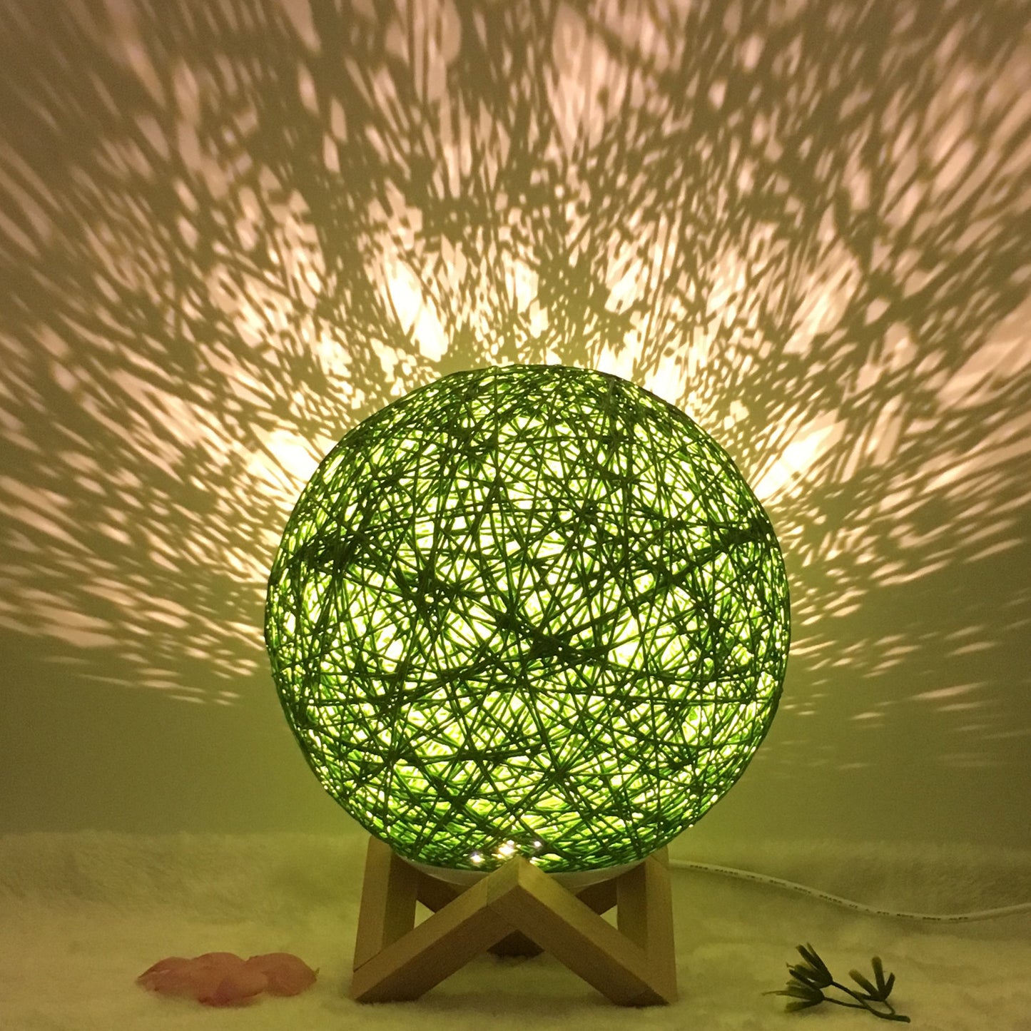 Amazon Hot Selling Creative Linen Table Lamp