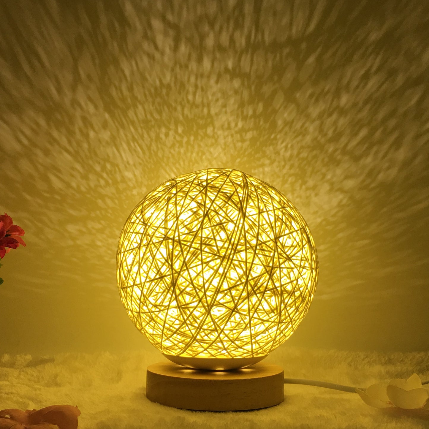 Amazon Hot Selling Creative Linen Table Lamp