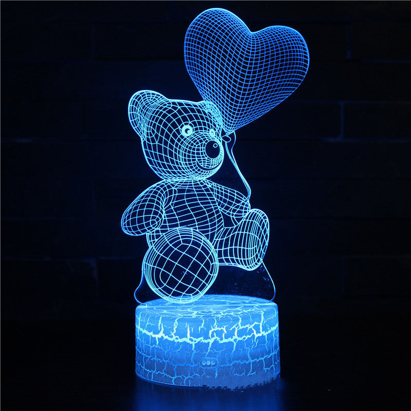 3D Lamp Acrylic USB Neon Sign