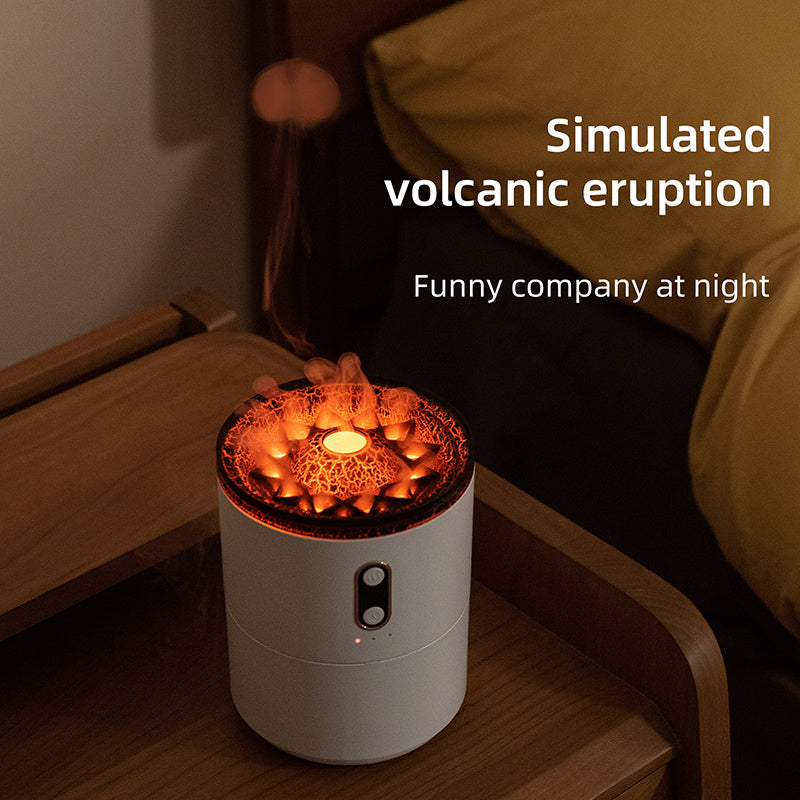 Volcanic Jellyfish Oil Diffuser Lamp