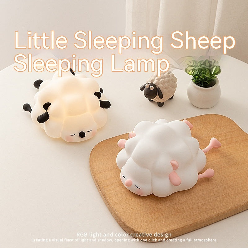 Silicone Night Lights Sheep Cartoon