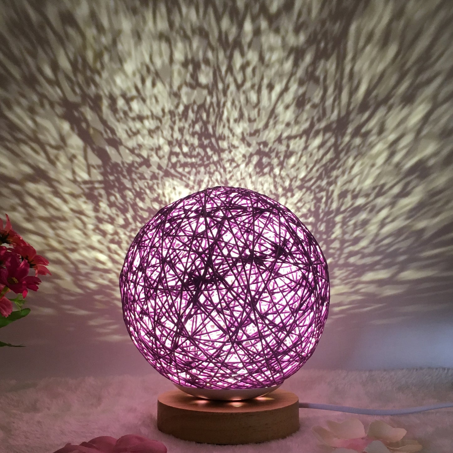 Amazon Hot Selling Creative Linen Table Lamp