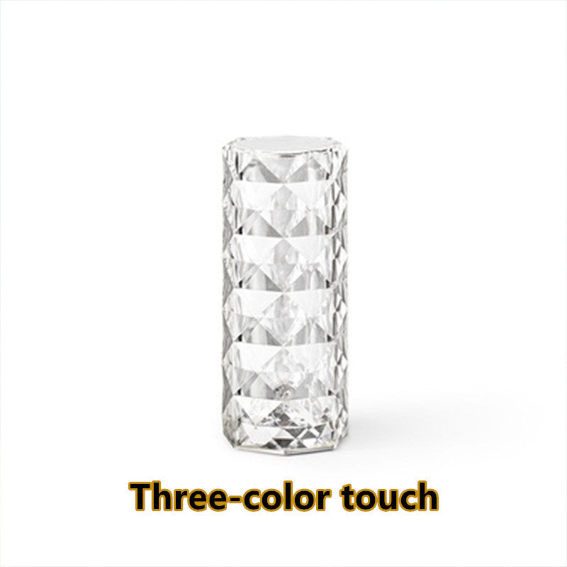 Nordic Crystal Lamp USB Table Lamp