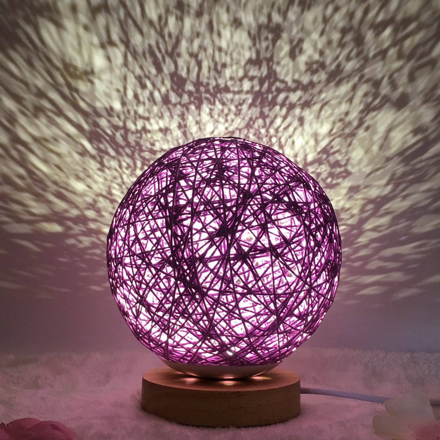 Amazon Hot Selling Creative Linen Table Lamp