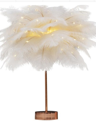 Feather Lamp Nordic Desk Lamp
