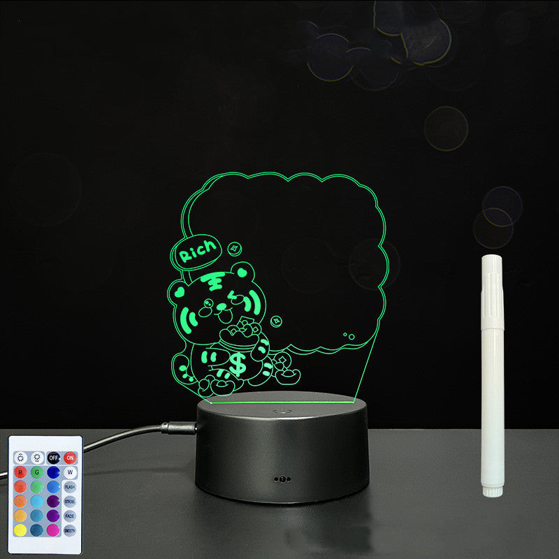 3D Acrylic Board Handwriting Message Board