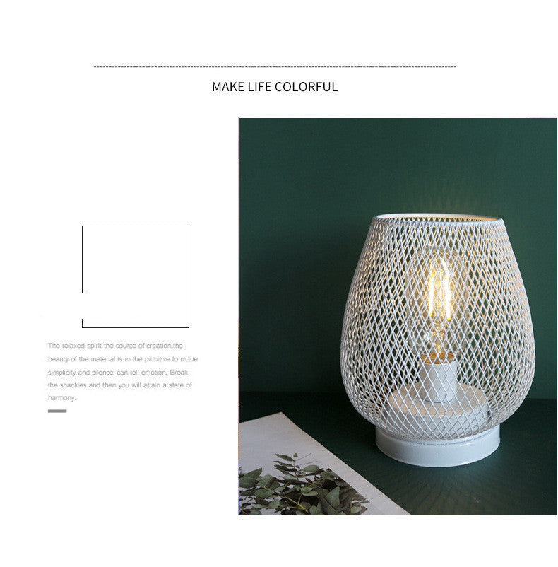 Retro Iron Art Lamp