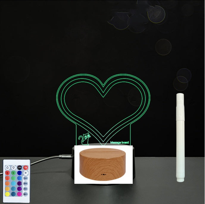 3D Acrylic Board Handwriting Message Board