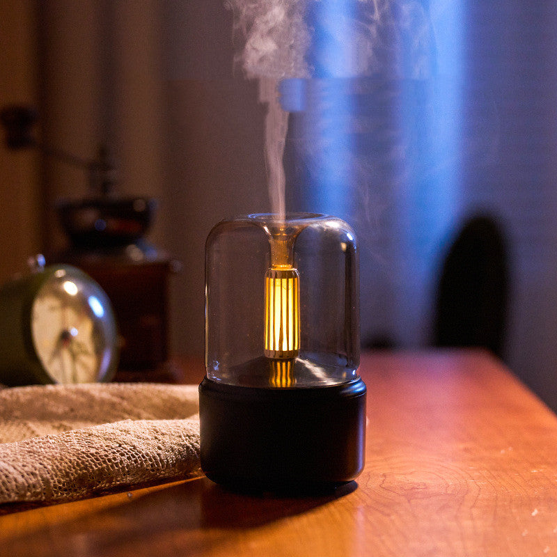 Atmosphere Light Candlelight Aroma Diffuser Portable