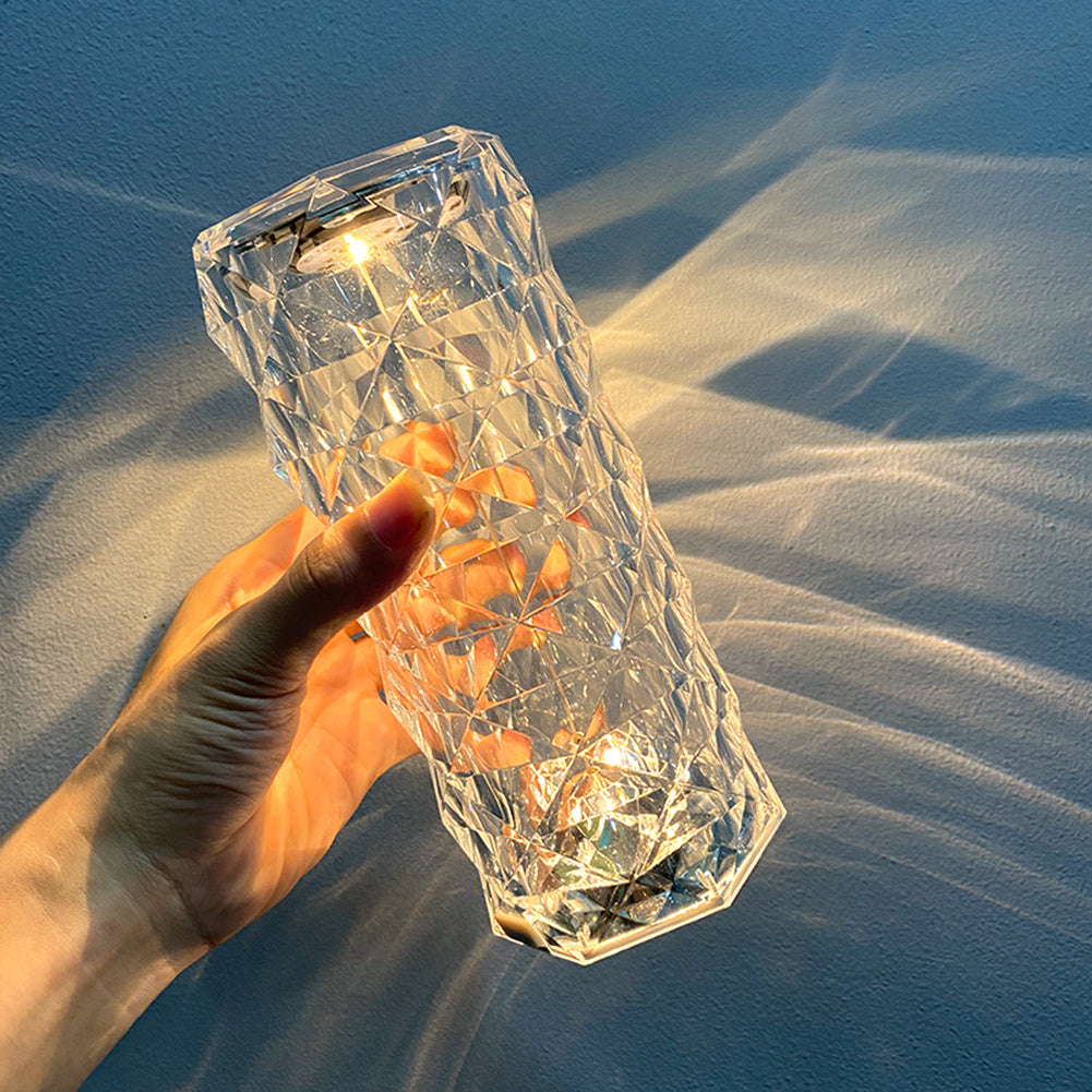 Nordic Crystal Lamp USB Table Lamp