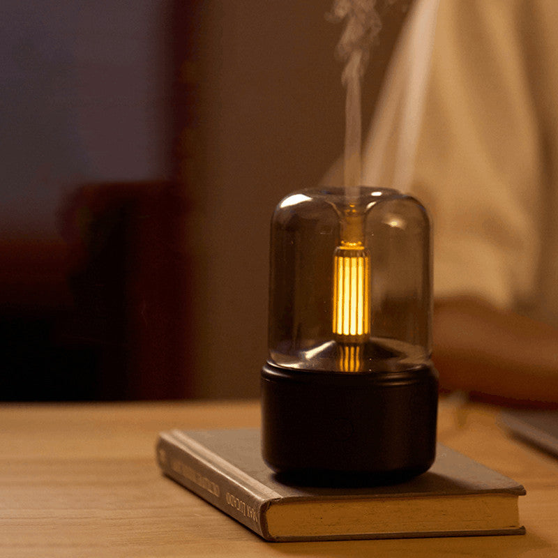 Atmosphere Light Candlelight Aroma Diffuser Portable