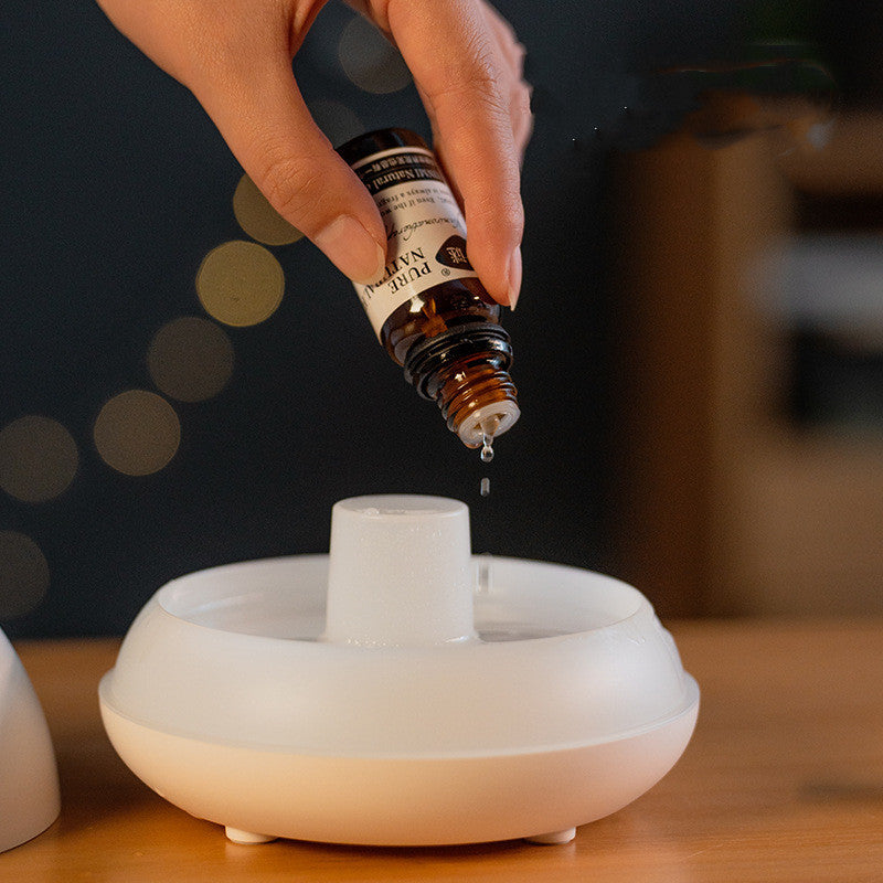 Flame Aromatherapy Diffuser 7 Colors Light