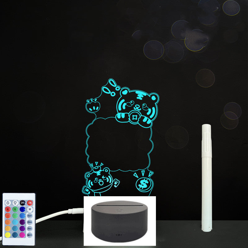 3D Acrylic Board Handwriting Message Board