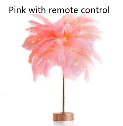 Feather Lamp Nordic Desk Lamp