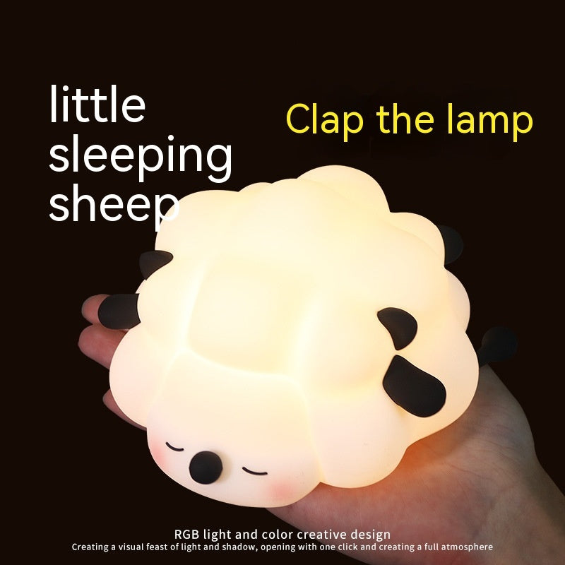Silicone Night Lights Sheep Cartoon
