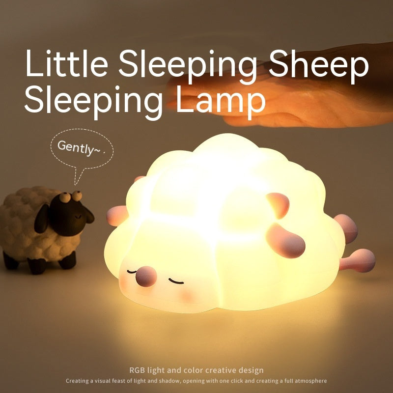 Silicone Night Lights Sheep Cartoon