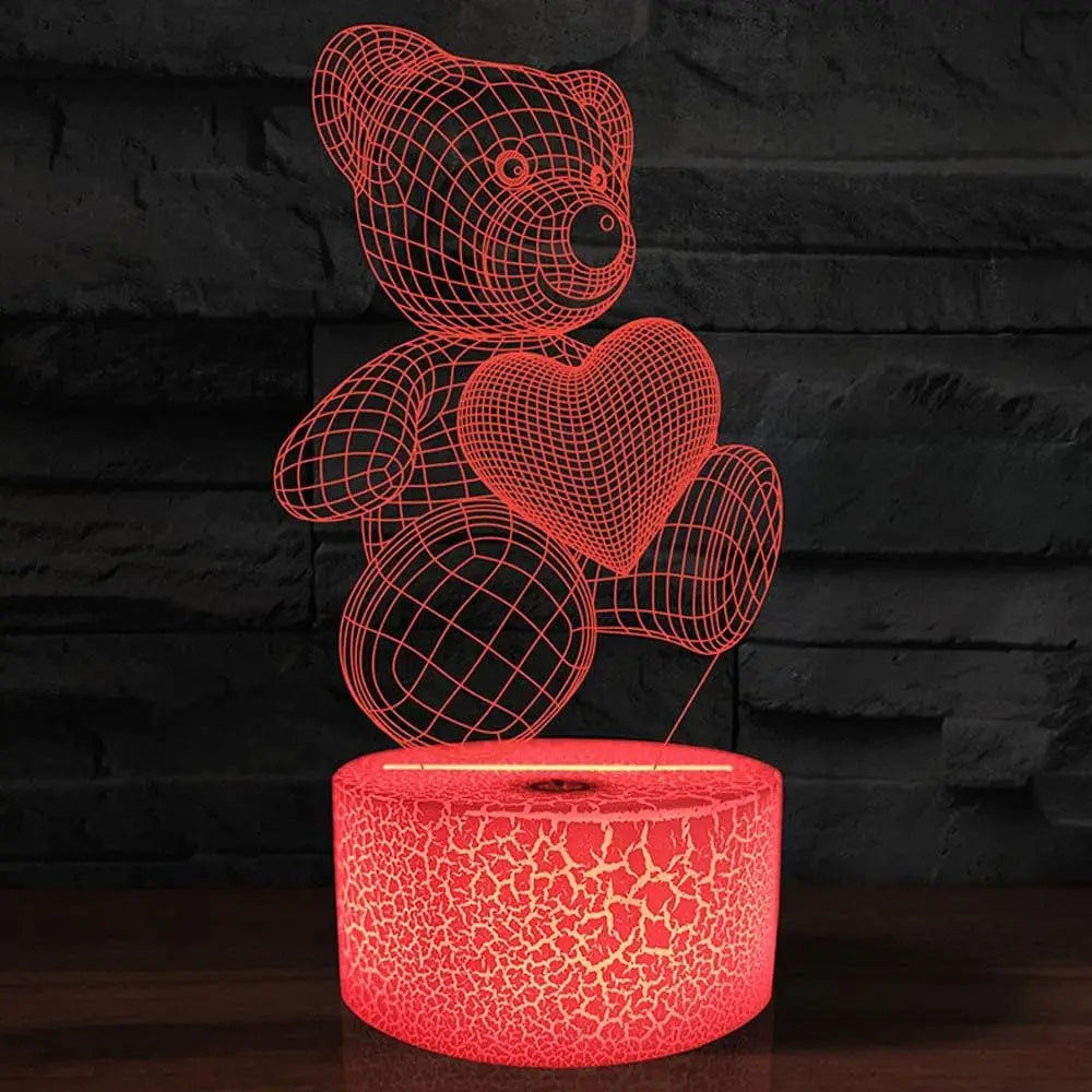 3D Lamp Acrylic USB Neon Sign