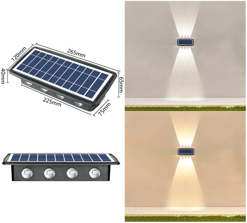 Solar Outdoor Wall Lights