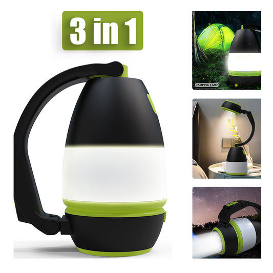 3 In1 Multifunctional Foldable Emergency Flashlight