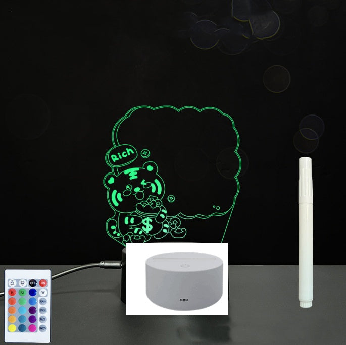 3D Acrylic Board Handwriting Message Board