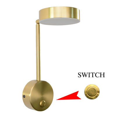 Bedside Wall Lamp Rotary Key Switch