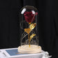 Flowers LED Light In Glass