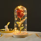 Flowers LED Light In Glass