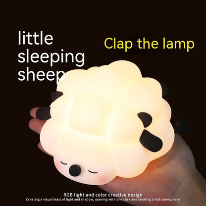 Silicone Night Lights Sheep Cartoon